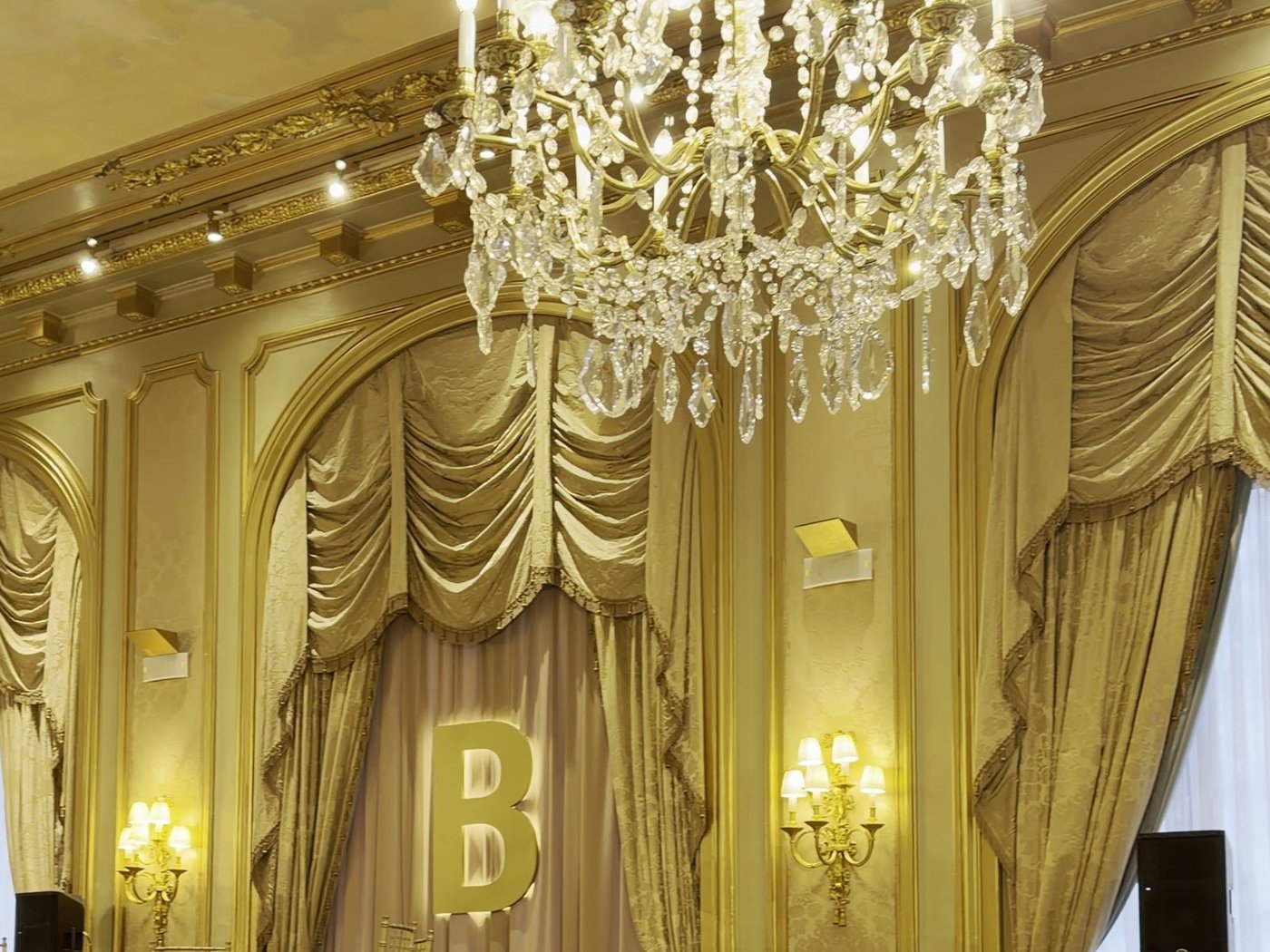Salón de gala para boda